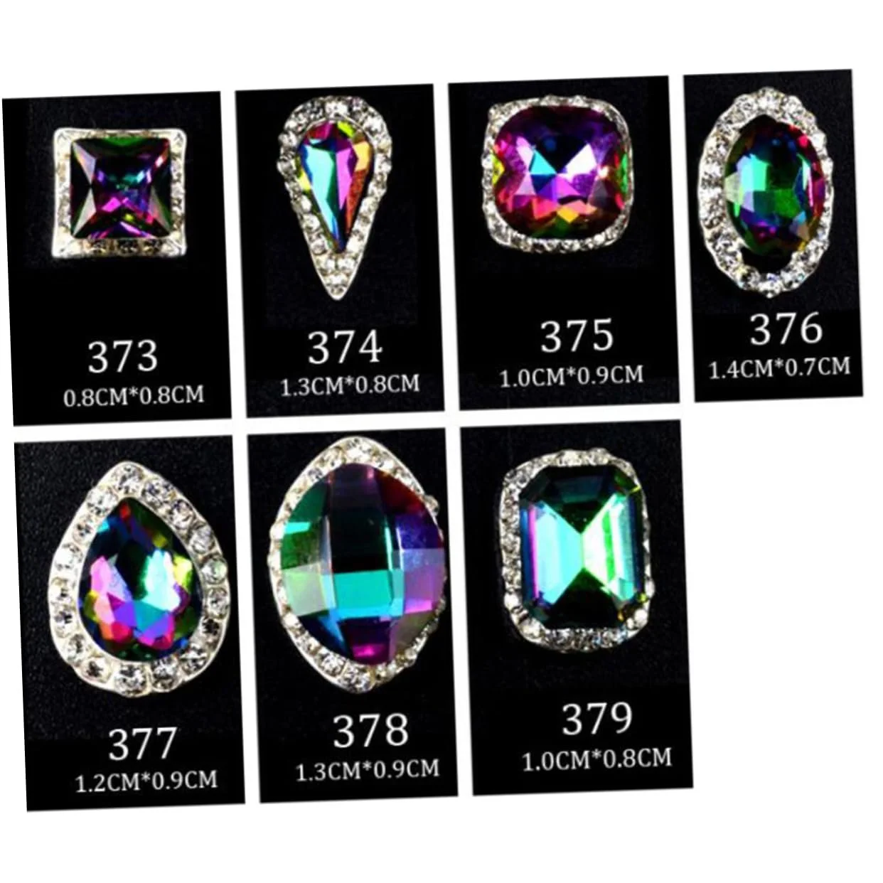 Стрази для нігтів Healeved, фото №7