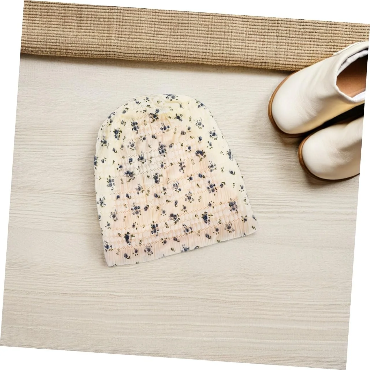Шапка MUCKLILY Еластична Дихаюча З Квітковим Дизайном Для Комфорту та Стилю, фото №4 Шапка MUCKLILY Еластична Дихаюча З Квітковим Дизайном Для Комфорту та Стилю, фото №4