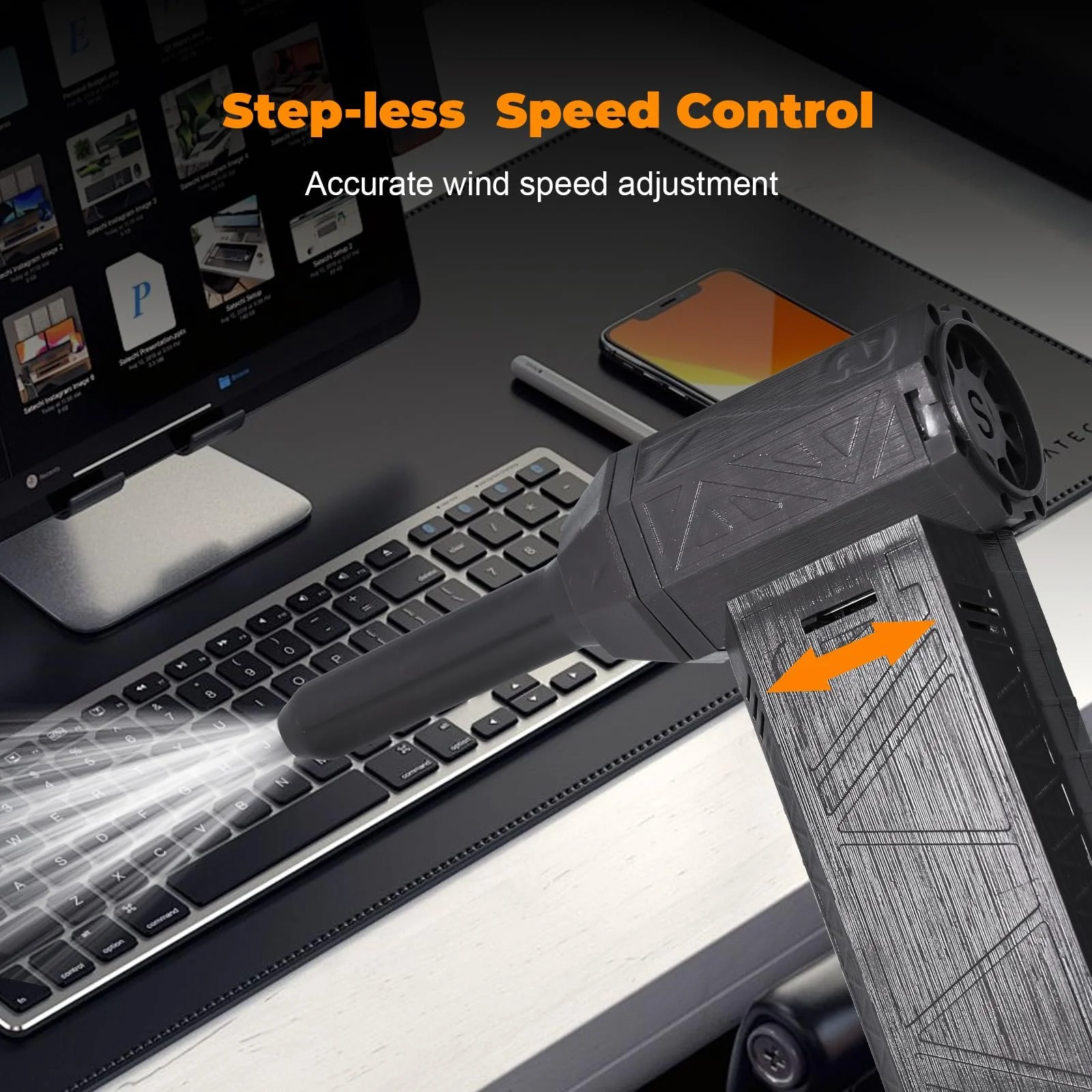 Електрична повітродувка AURTEC 130 000 об/хв 8000 мАг Акумуляторна, фото №4 Електрична повітродувка AURTEC 130 000 об/хв 8000 мАг Акумуляторна, фото №4