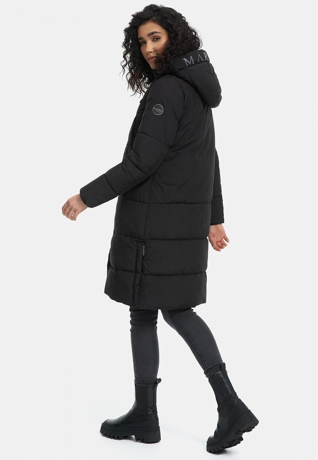 Пальто зимнее MARIKOO Laryaa XVI Женское Теплое стеганое Длинное со съемным капюшоном, фото №8 Пальто зимнее MARIKOO Laryaa XVI Женское Теплое стеганое Длинное со съемным капюшоном, фото №8