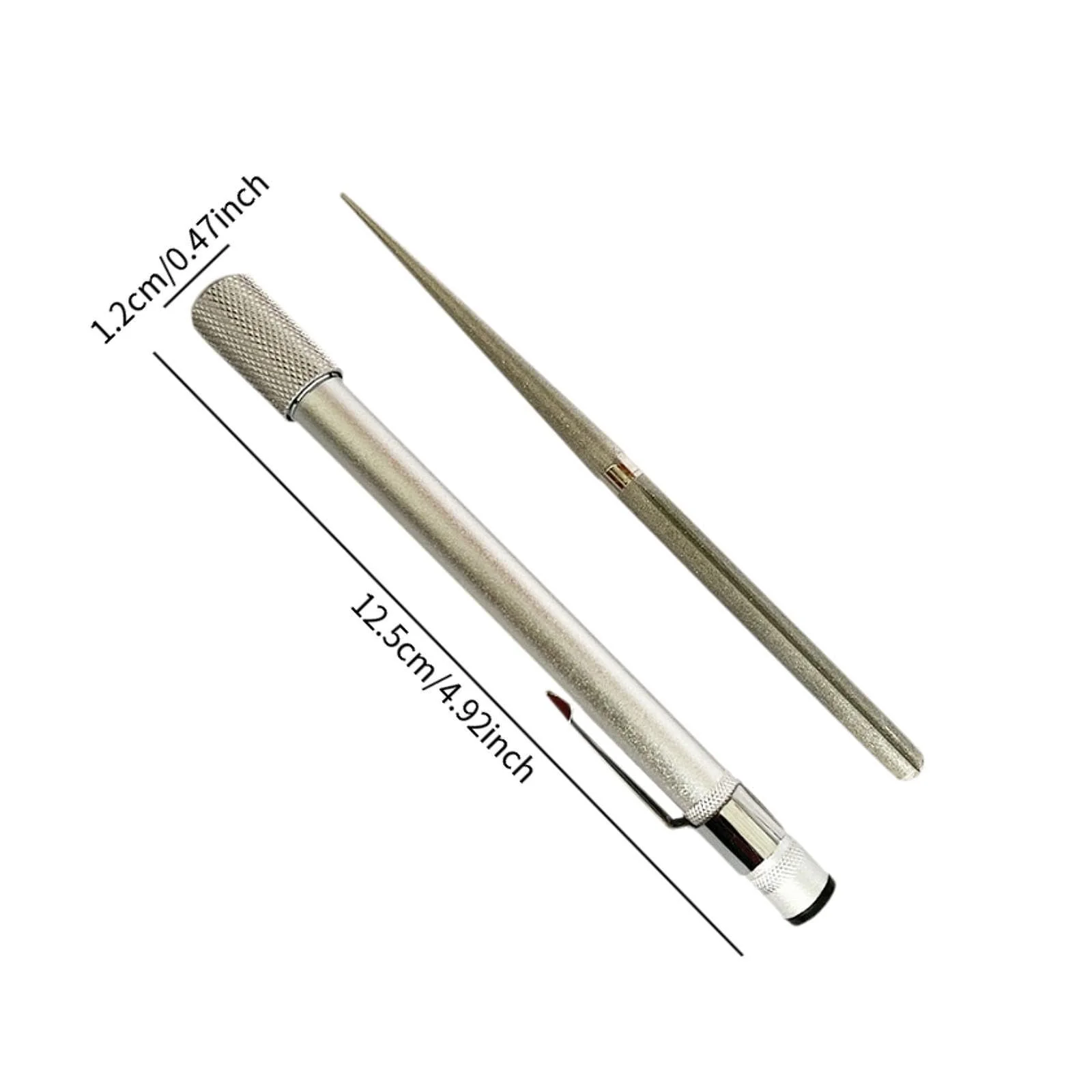 Алмазный мусат F Fityle многофункциональный двухсторонний Серебристый, фото №5