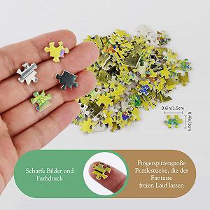 Мініпазли MISITU Art Oil Painting 4 шт. 150 елементів для дорослих - Фото 1