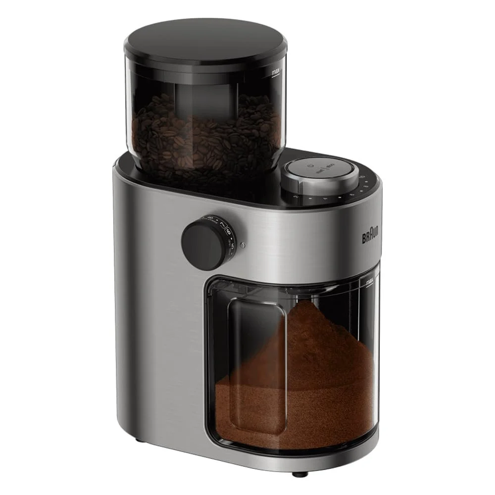 Кофемолка Braun FreshSet KG7070, для френч-пресса, фильтр-кофе, эспрессо, 15 степеней помола, 2-12 чашек, для 220 г кофе, фото №6 Кофемолка Braun FreshSet KG7070, для френч-пресса, фильтр-кофе, эспрессо, 15 степеней помола, 2-12 чашек, для 220 г кофе, фото №6