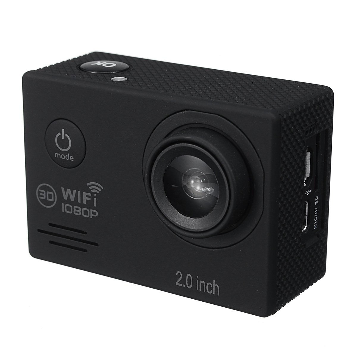 Экшн-камера MASUNN Sj7000 16 MP Водонепроницаемая Full HD 1080P Wifi 2.0 Дюймовый Экран, фото №2