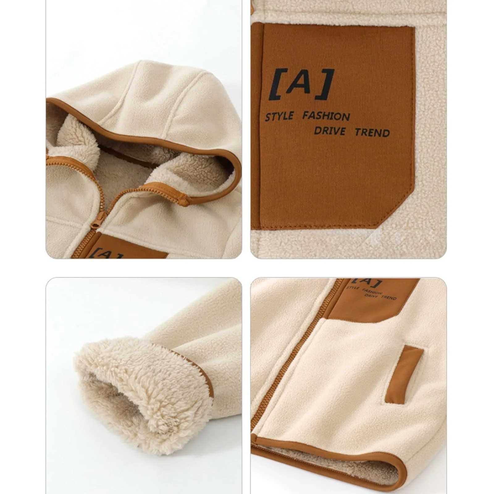 Куртка Teddy Fleece Дитяча зимова М'яка тепла з кишенями, фото №2 Куртка Teddy Fleece Дитяча зимова М'яка тепла з кишенями, фото №2