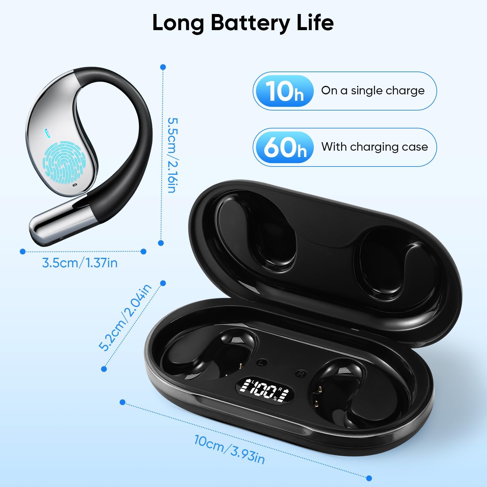 Наушники-переводчики AI 3-в-1, 150 языков AI, фото №8 Наушники-переводчики AI 3-в-1, 150 языков AI, фото №8