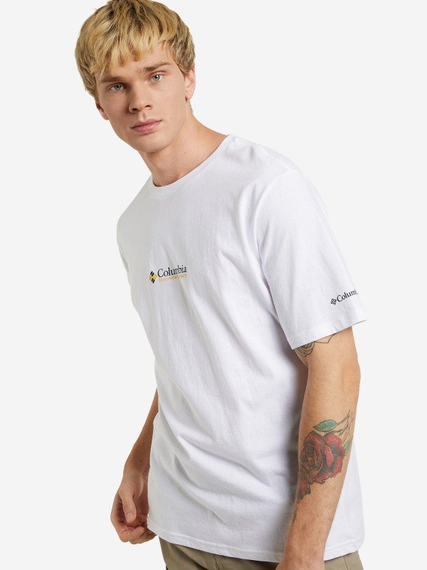 Футболка Columbia Basic Logo 1680051CLB-108 Белый 2XL, фото №2