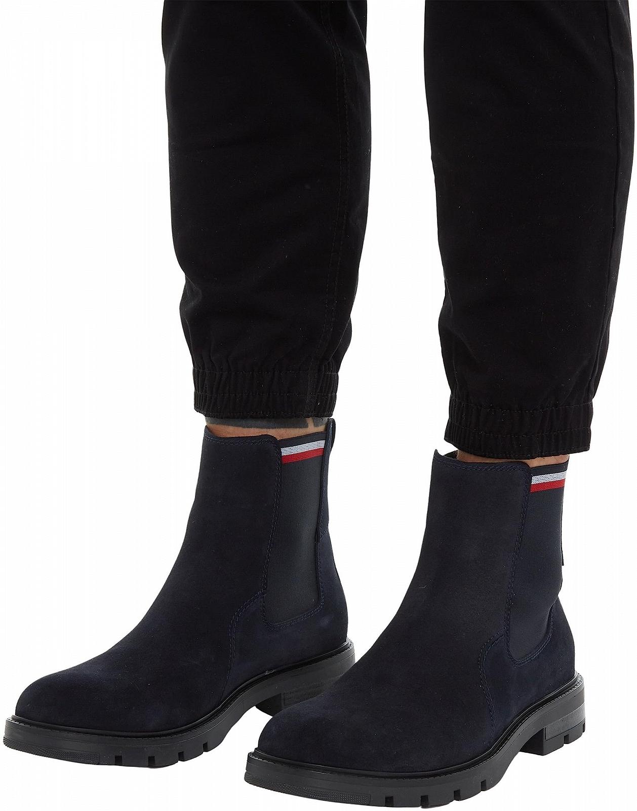Челсі Tommy Hilfiger Suede Corpoarte Hilfiger Чоловічі черевики, фото №2