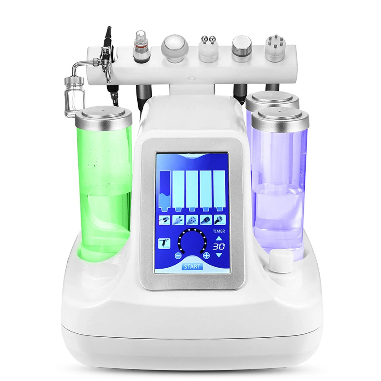 Апарат для гідродермабразії 6-в-1 Bio Light RF 150W Кисневе очищення, фото №1