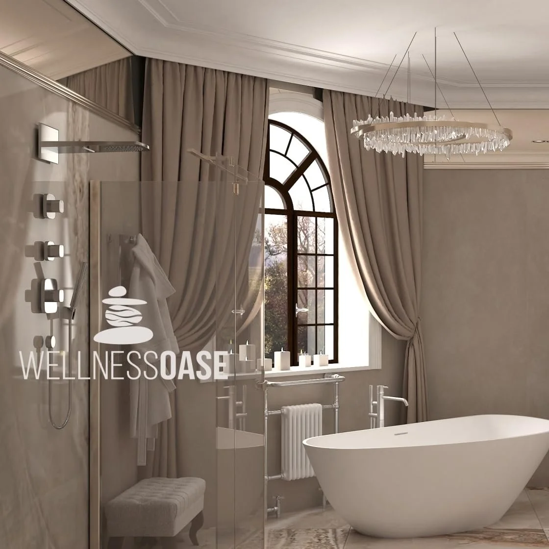 Наклейка на стіну tjapalo Wellness Oasis Stones Водостійка Чорна 100 x 46 см, фото №3