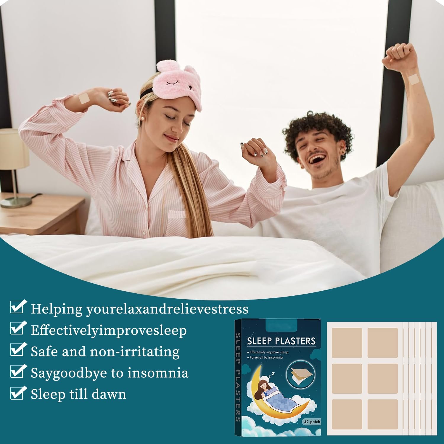 Пластыри для сна (42 шт.), фото №5