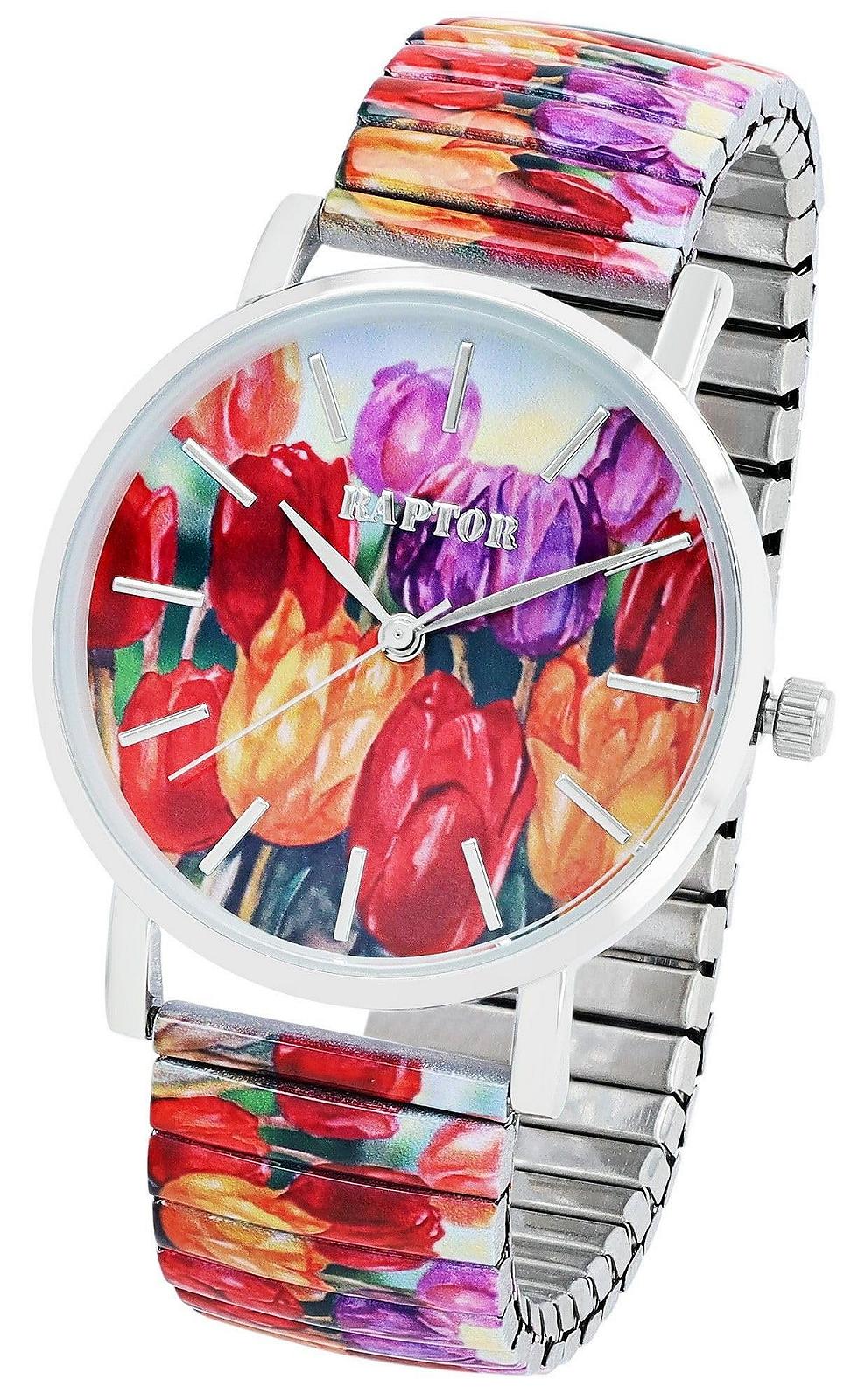 Женские часы Raptor Colourful Edition RA10205 Аналоговый Кварц, белый/разноцветный, браслет, фото №5 Женские часы Raptor Colourful Edition RA10205 Аналоговый Кварц, белый/разноцветный, браслет, фото №5