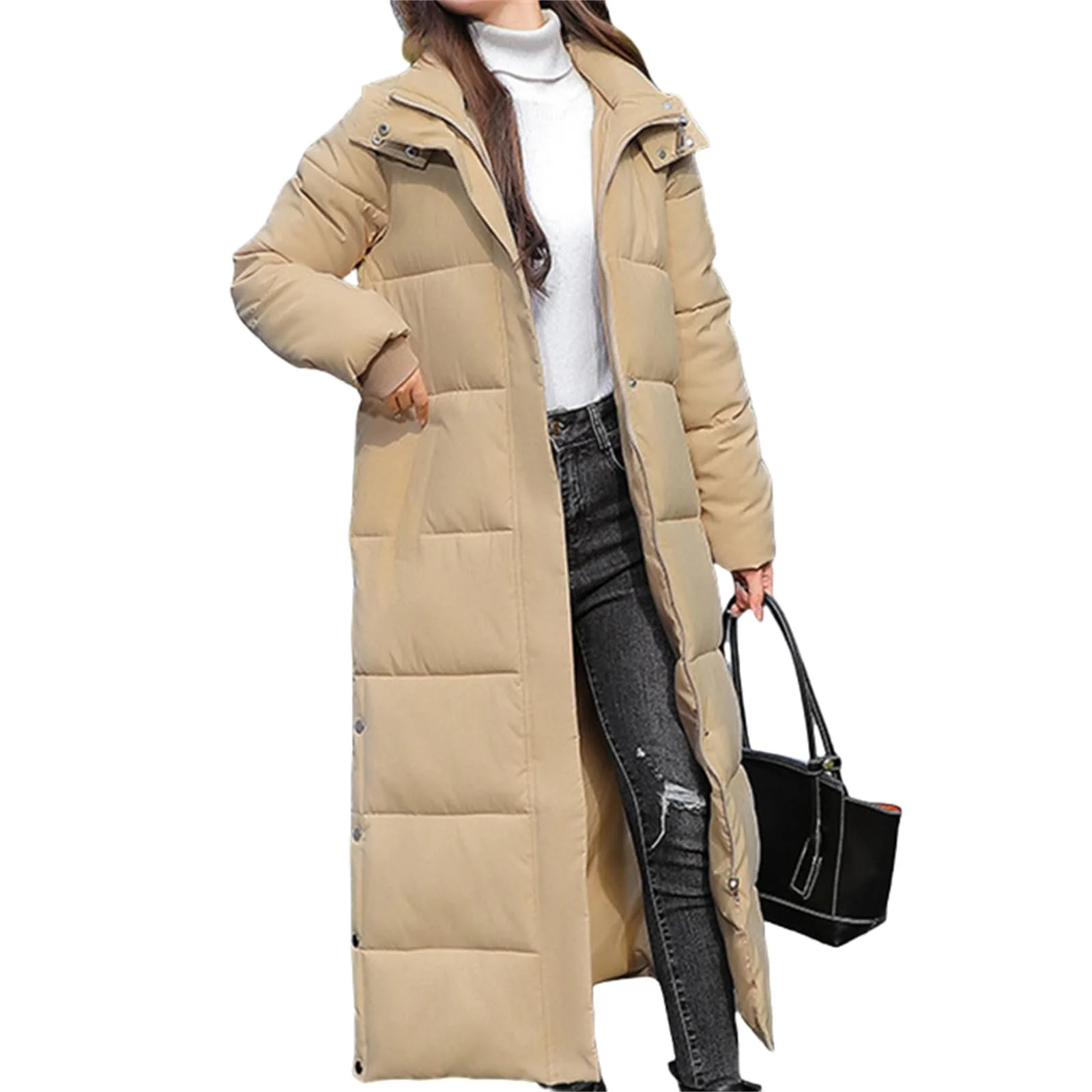 Зимова куртка MEIION WOLFF, довге стьобане, фото №1