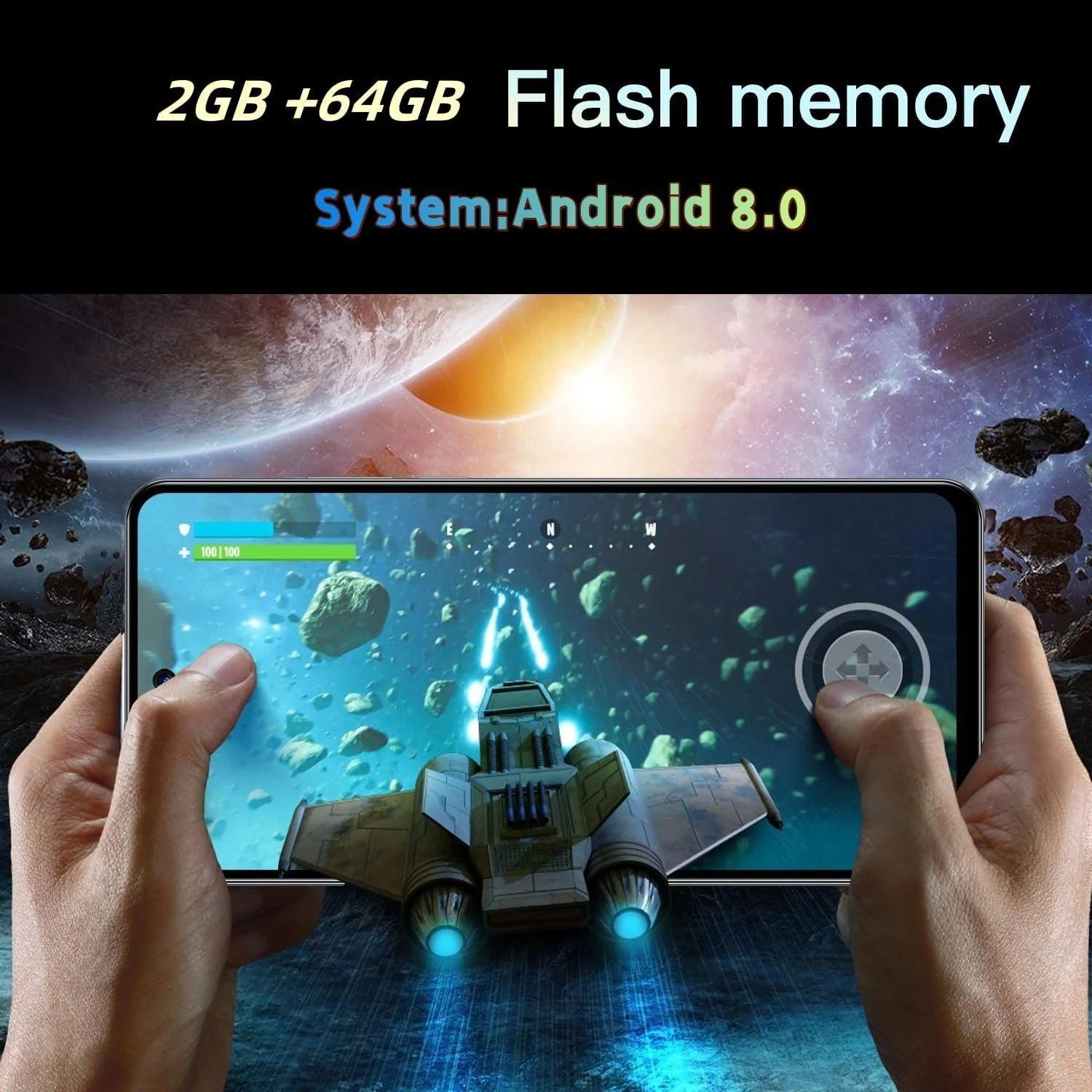 Смартфон 6.6" 3GB/128GB 16MP 4G LTE 8 Core Android, фото №3