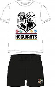 Комплект пижам Harry Potter Hogwarts Футболка с короткими рукавами и шорты Летняя - Фото 1