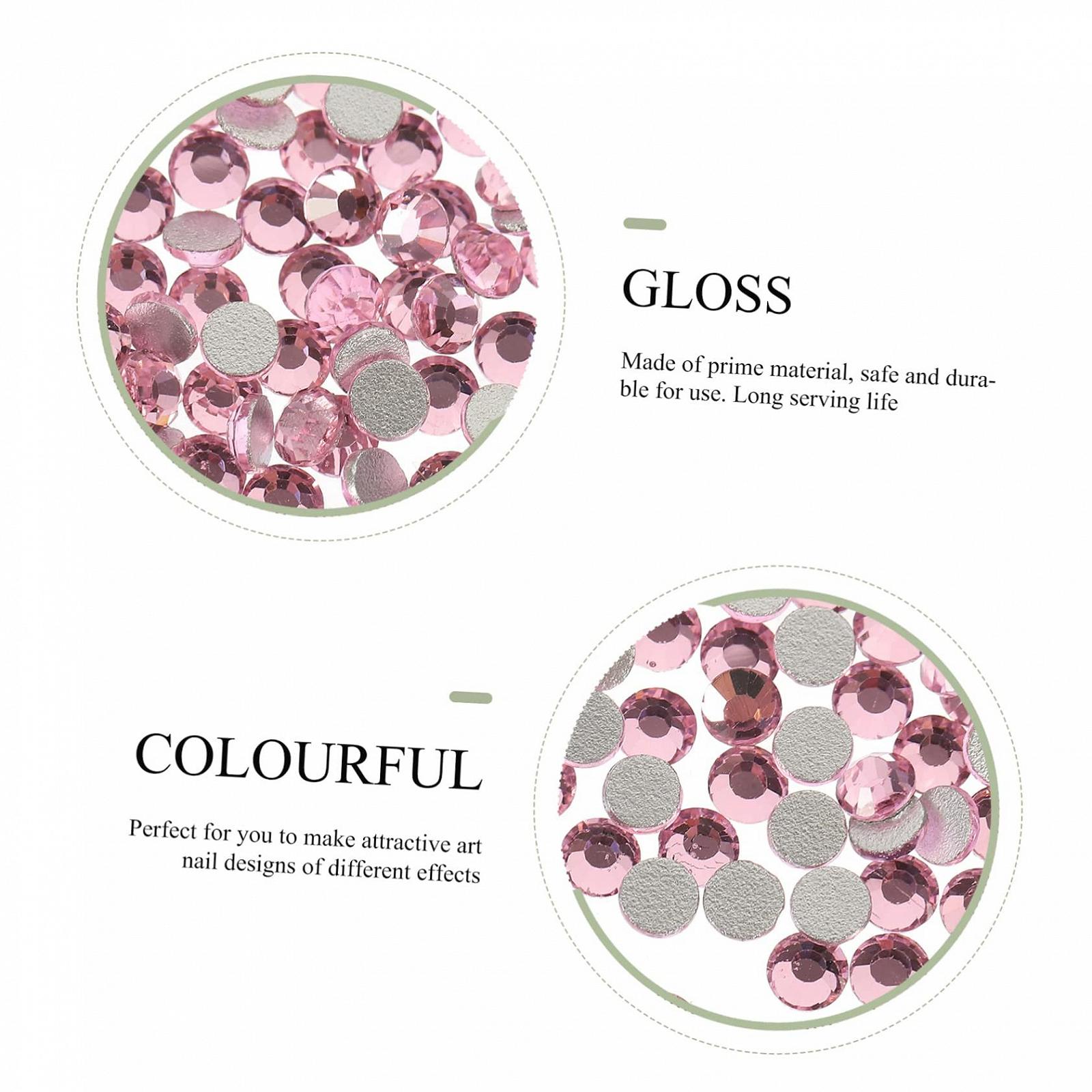 Стрази POPETPOP 1 Каміння для дизайну нігтів Скляні кристали 3D, фото №2