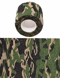 Тканинна стрічка Outdoor Saxx® Camouflage камуфляжна водонепроникна багаторазова 4,5 м x 5 см synthetic.ua - Фото 1
