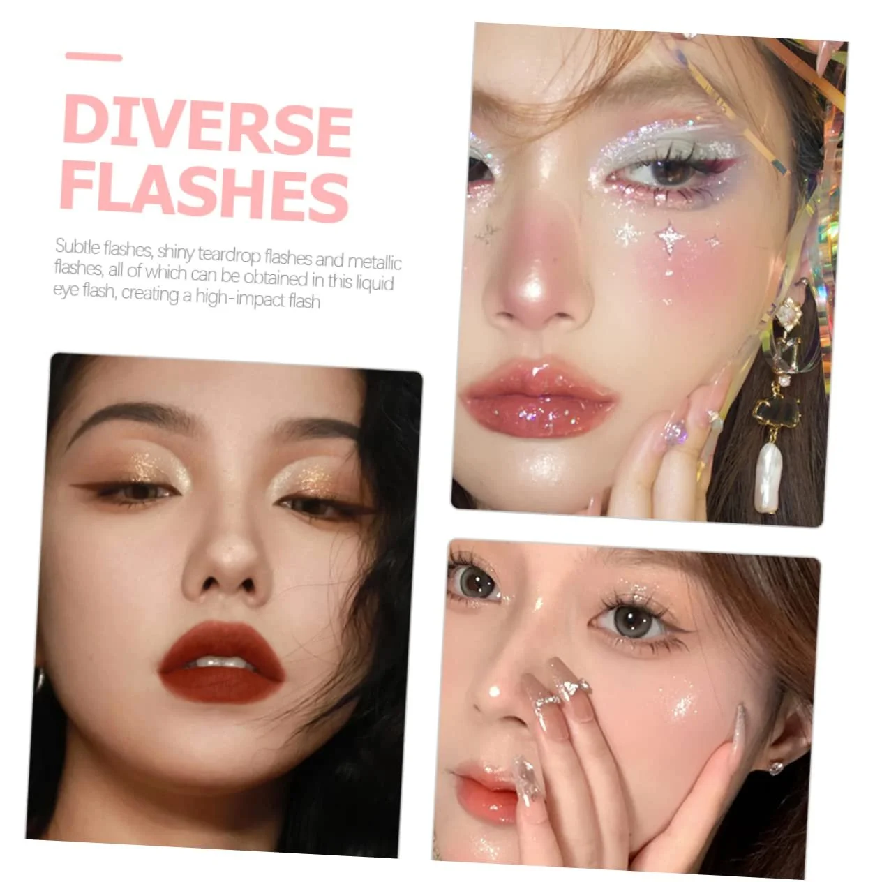 Блестящие тени для глаз Beavorty, фото №3 Блестящие тени для глаз Beavorty, фото №3