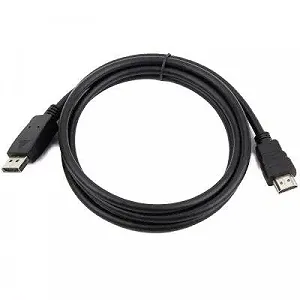 Кабель мультимедийный Display Port to HDMI 1.8m Cablexpert (CC-DP-HDMI-6) - Фото 1
