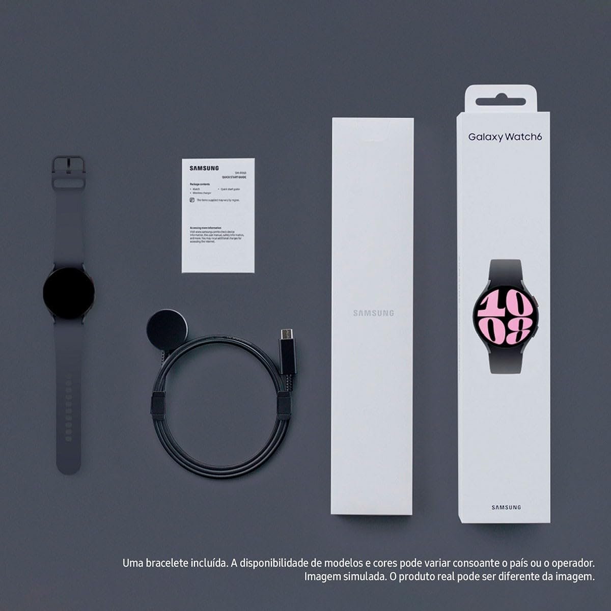 Смарт-годинник Samsung Galaxy Watch6 40 мм BT Graphite, фото №7