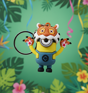 Брелок "Миньон Гадкий Я" для ключей, рюкзака, сумки, 5 см - Фото 1