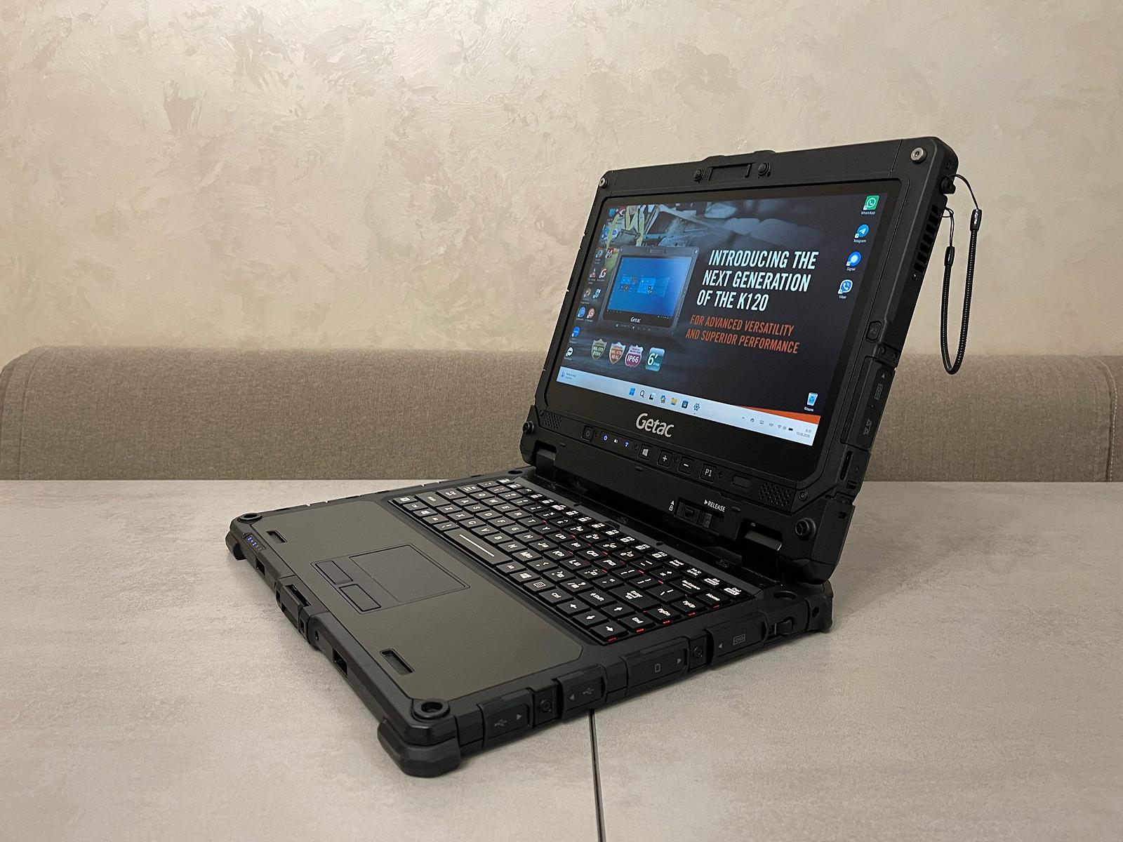 Захищений планшет Getac K120, 12,5" FHD IPS, i5-8250U, 32GB, 512GB, 4G LTE, клавіатура, стилус, дві батареї, фото №3 Захищений планшет Getac K120, 12,5" FHD IPS, i5-8250U, 32GB, 512GB, 4G LTE, клавіатура, стилус, дві батареї, фото №3