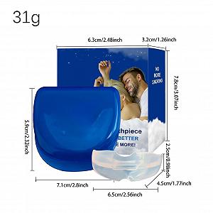 Защита от храпа Регулируемый ротовый аппарат от апноэ с формированием по размеру и дышащему дизайну synthetic.ua - Фото 1