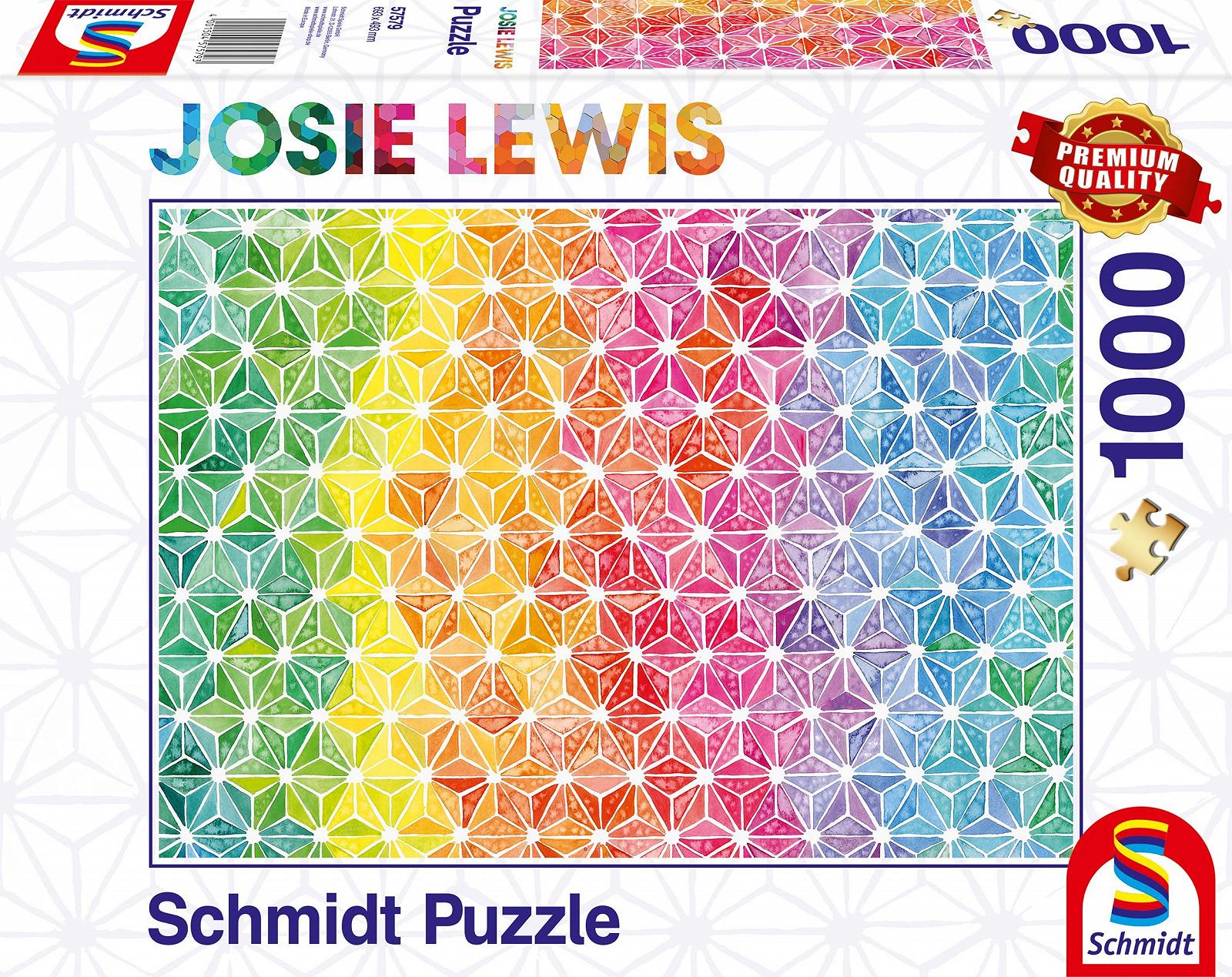Пазл Schmidt Spiele Josie Lewis Colourful Triangles 1000 элементов (57579), фото №1
