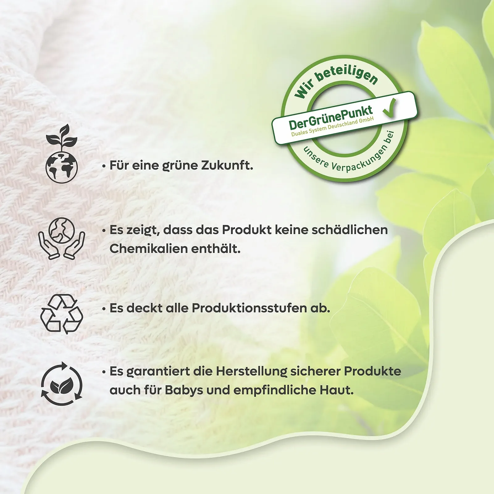 Покривало Loomvia 200 x 220 см, 80% бавовни, 20% бамбука, вафельний вигляд, антрацит, фото №5