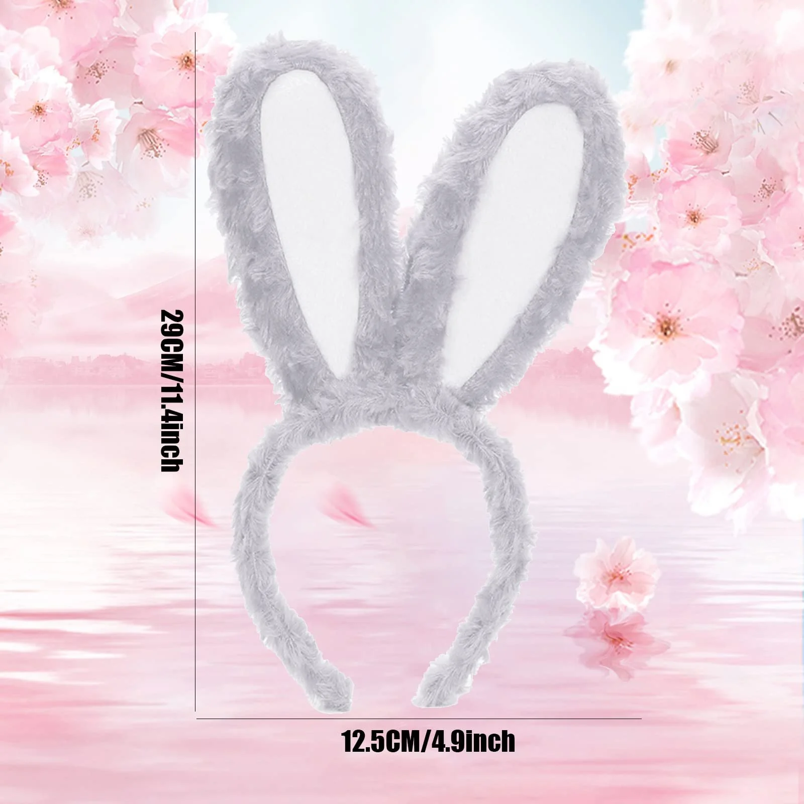 Обруч Ушки Кролика, 1 штука, фото №2