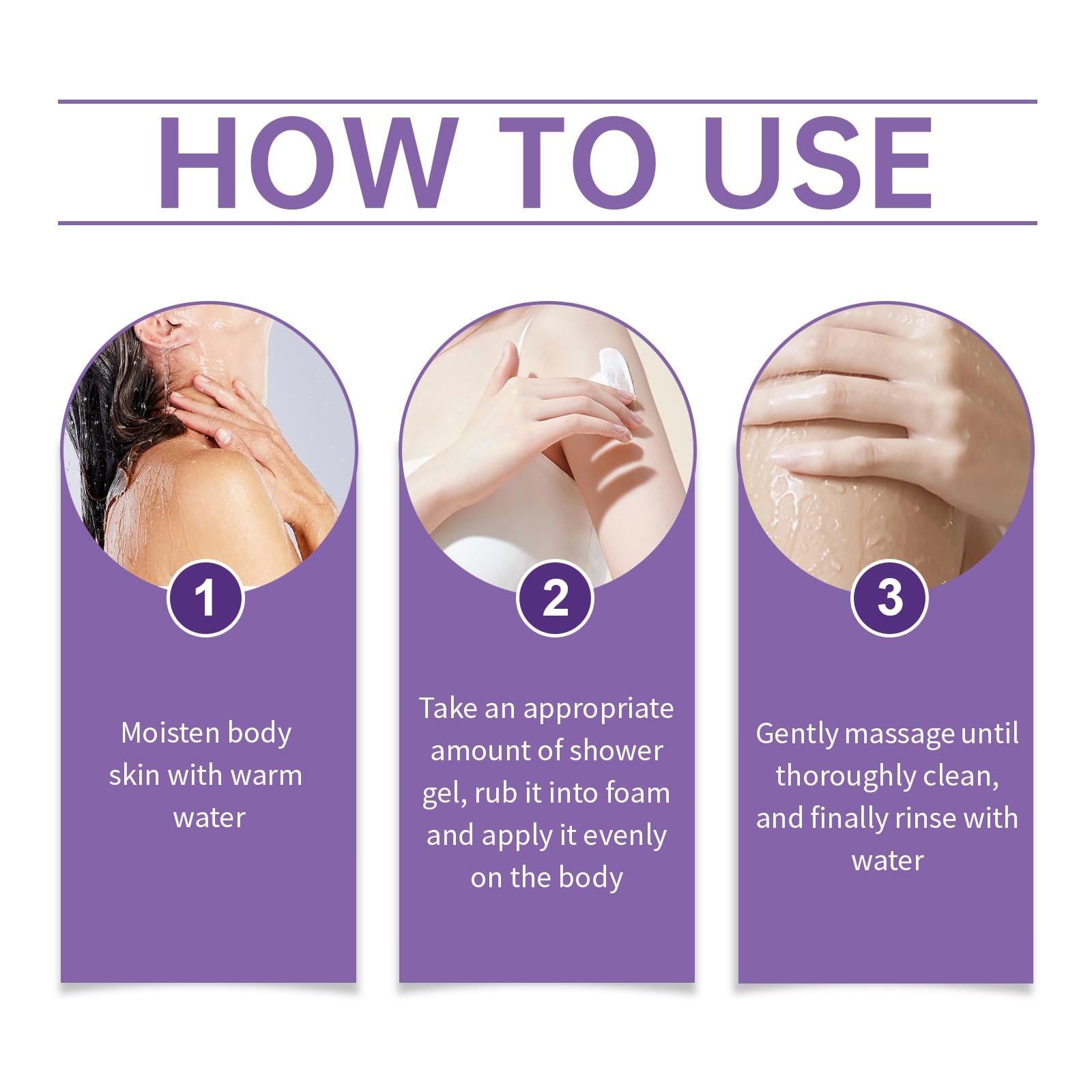 Гель для душу ніжний та зволожувальний 2 шт., фото №6 Гель для душу ніжний та зволожувальний 2 шт., фото №6