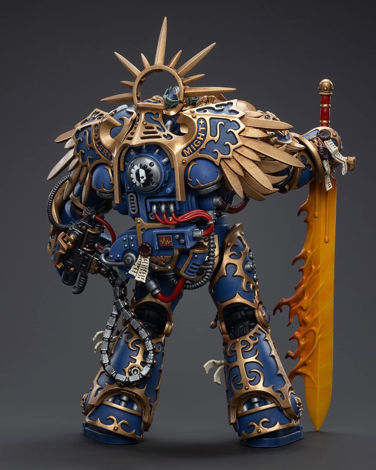 Фигурка JoyToy GW 40K Ultramarine Primarch Roboute Guilliman 1:18, 16 см, фото №5