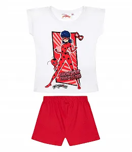 Пижама Miraculous для девочки, комплект из двух предметов - Фото 1