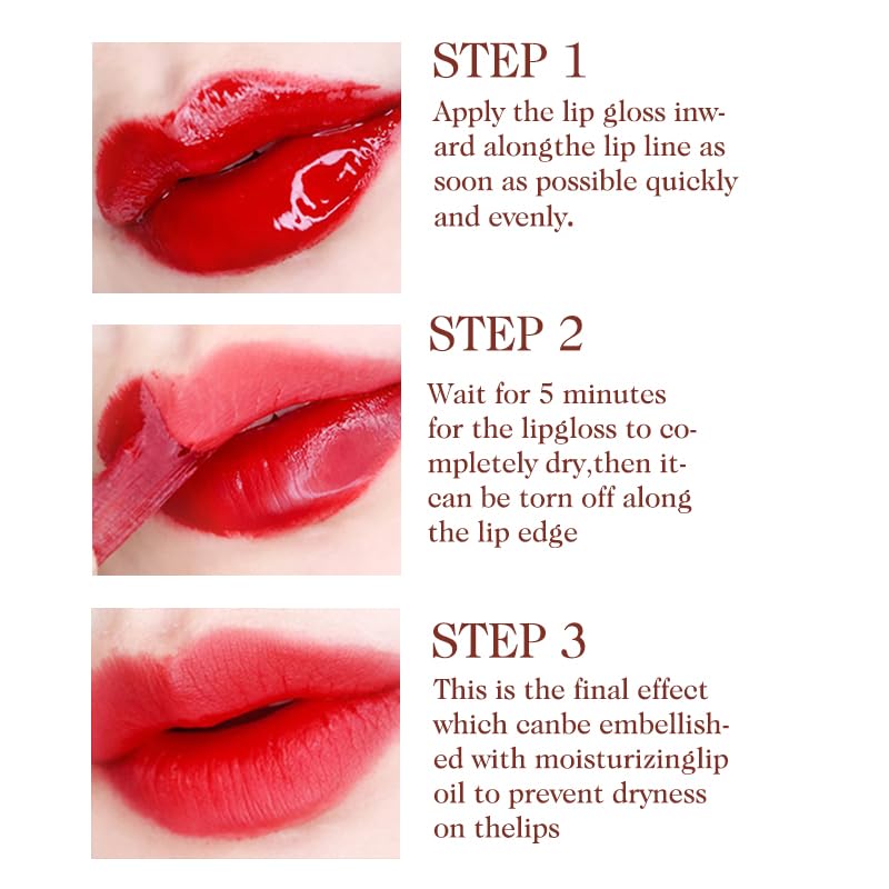 Набор блесков для губ Cute Cat Lip Gloss Set 4 шт., фото №6