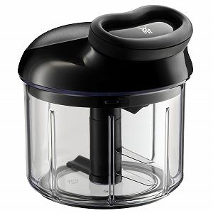 Овочерізка WMF Gourmet ручна з тросом, 900 мл і Набір ножів Touch, 2 шт, Кухонний ніж із захисним чохлом, Спеціальна сталь для лез, Антипригарне покриття, Гострий, Ніж шеф-кухаря, Овочевий ніж synthetic.ua - Фото 1
