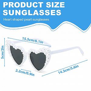 Сонцезахисні Окуляри HAZMA Серце Перламутр, A synthetic.ua - Фото 1