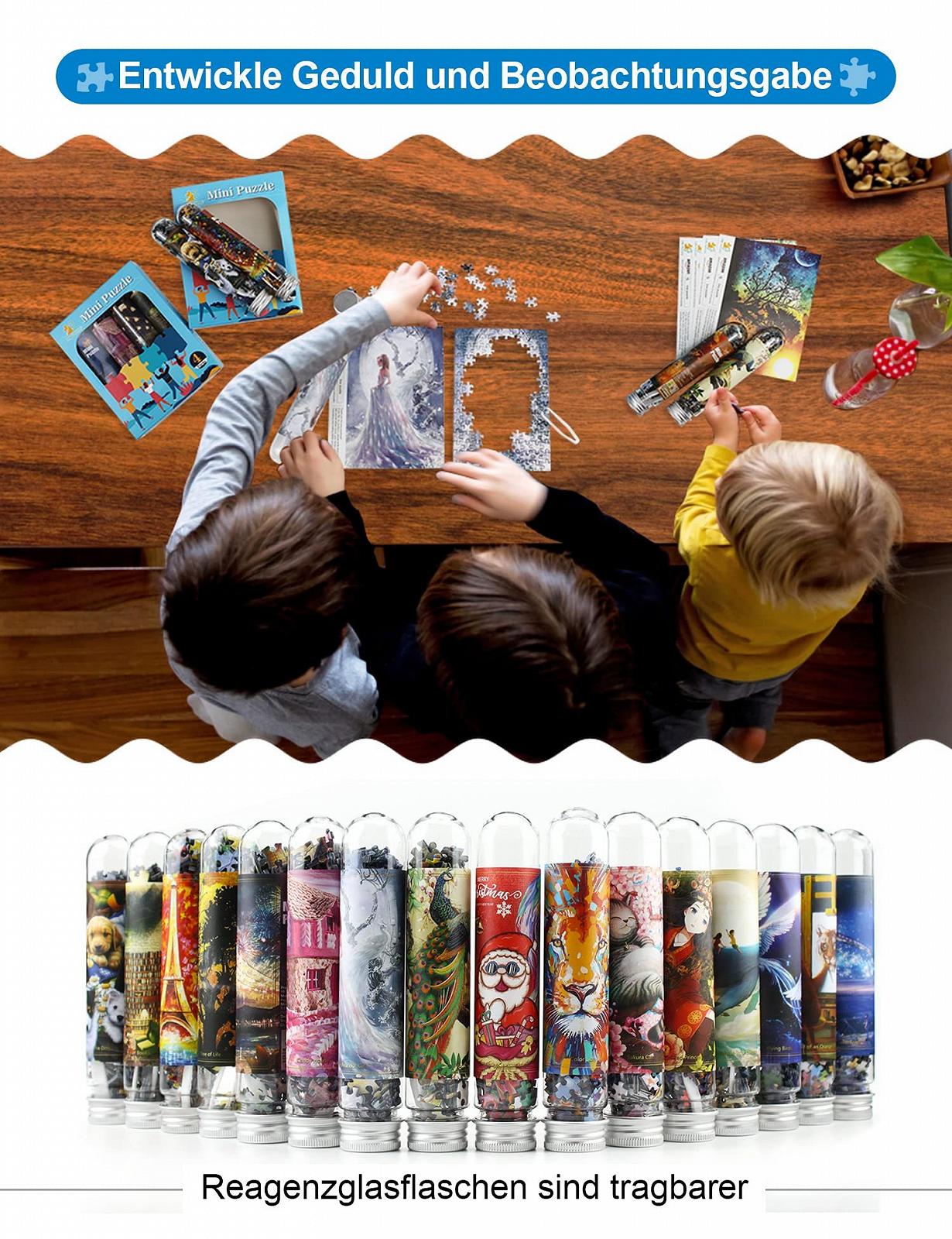 Набір міні-пазлів LinPuzzle 150 елементів 4 шт., фото №6 Набір міні-пазлів LinPuzzle 150 елементів 4 шт., фото №6