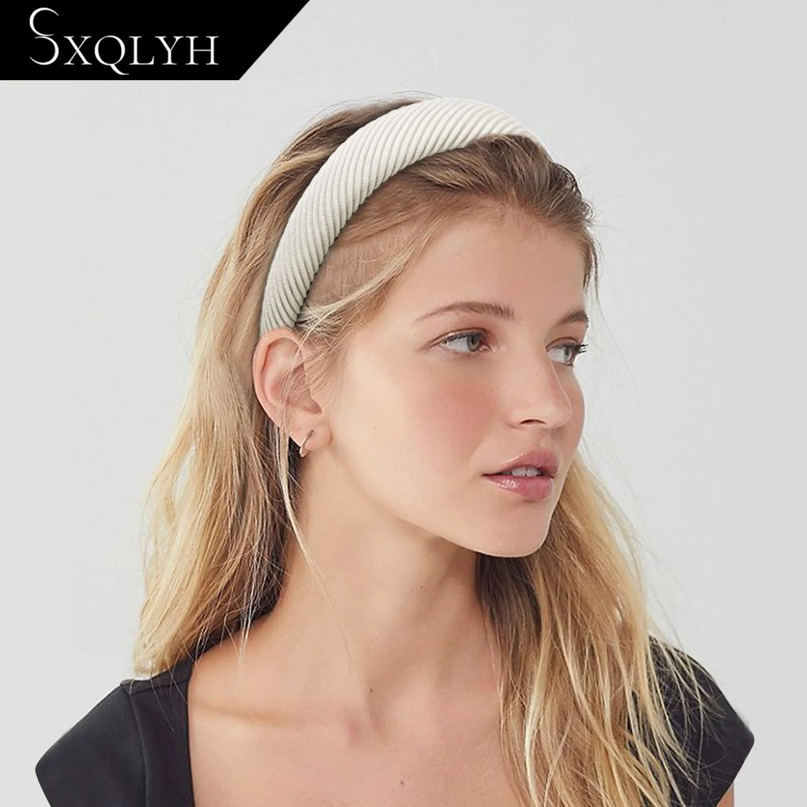 М'яка Обруч на Голову Бежевий, фото №5