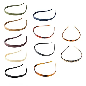 Обруч Жіночий Зигзаг з Затискачами Тонкий Оздоблення Матове - Фото 1