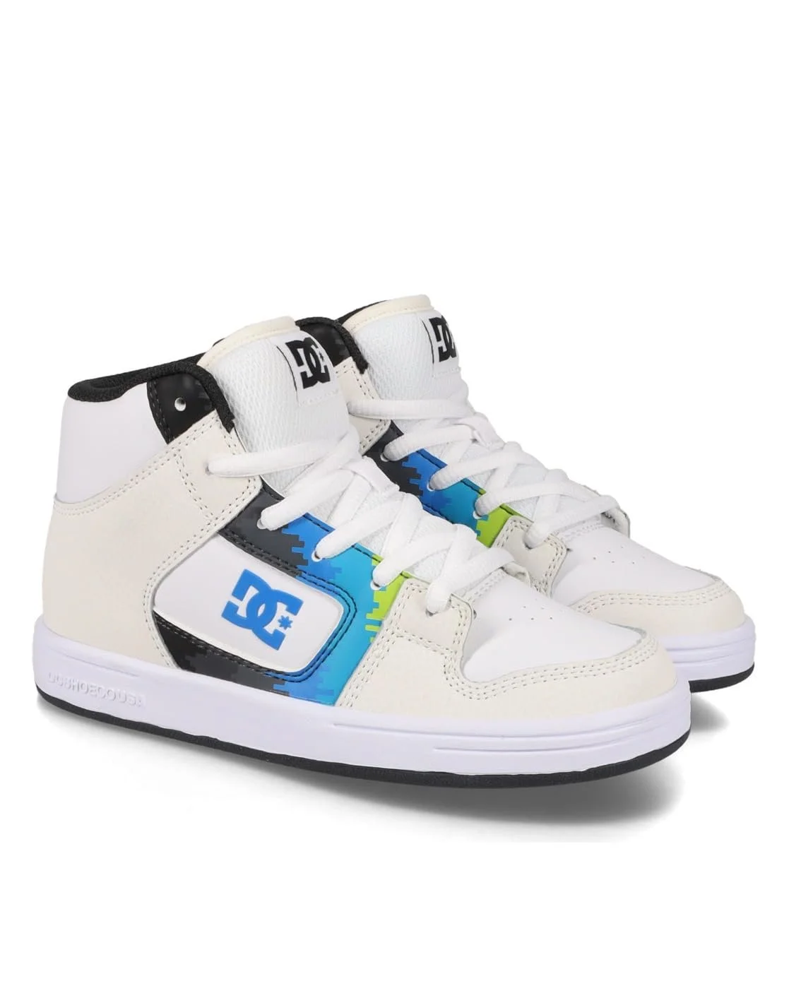 Дитячі шкіряні високі кросівки DC Shoes Manteca 4 Hi, фото №1