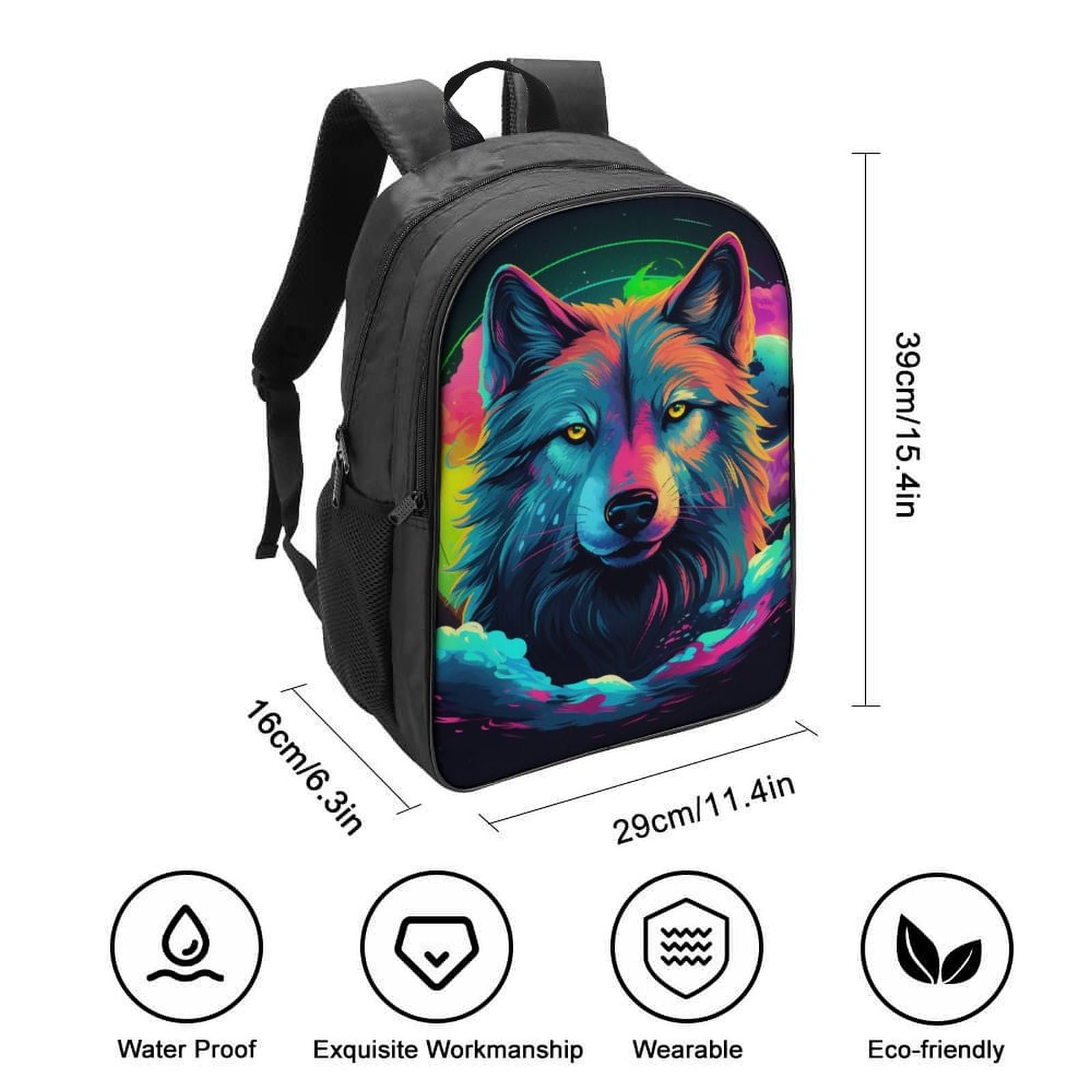 Ранець Wolf DPEOANEBN 40x28x16см, фото №2