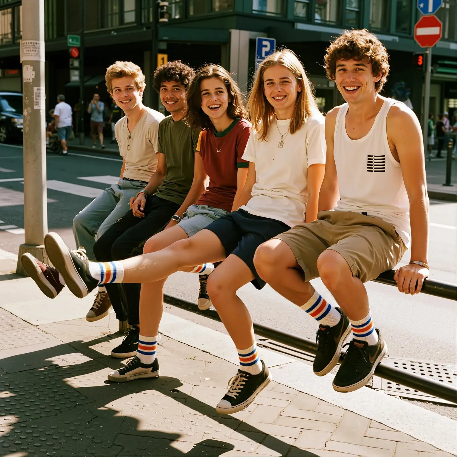 Жіночі шкарпетки в стилі ретро Смугасті Розмір 36-44, фото №7 Жіночі шкарпетки в стилі ретро Смугасті Розмір 36-44, фото №7