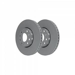 Гальмівний диск ATE 24.0125-0105.1 для SEAT SKODA VAG передня вісь synthetic.ua - Фото 1