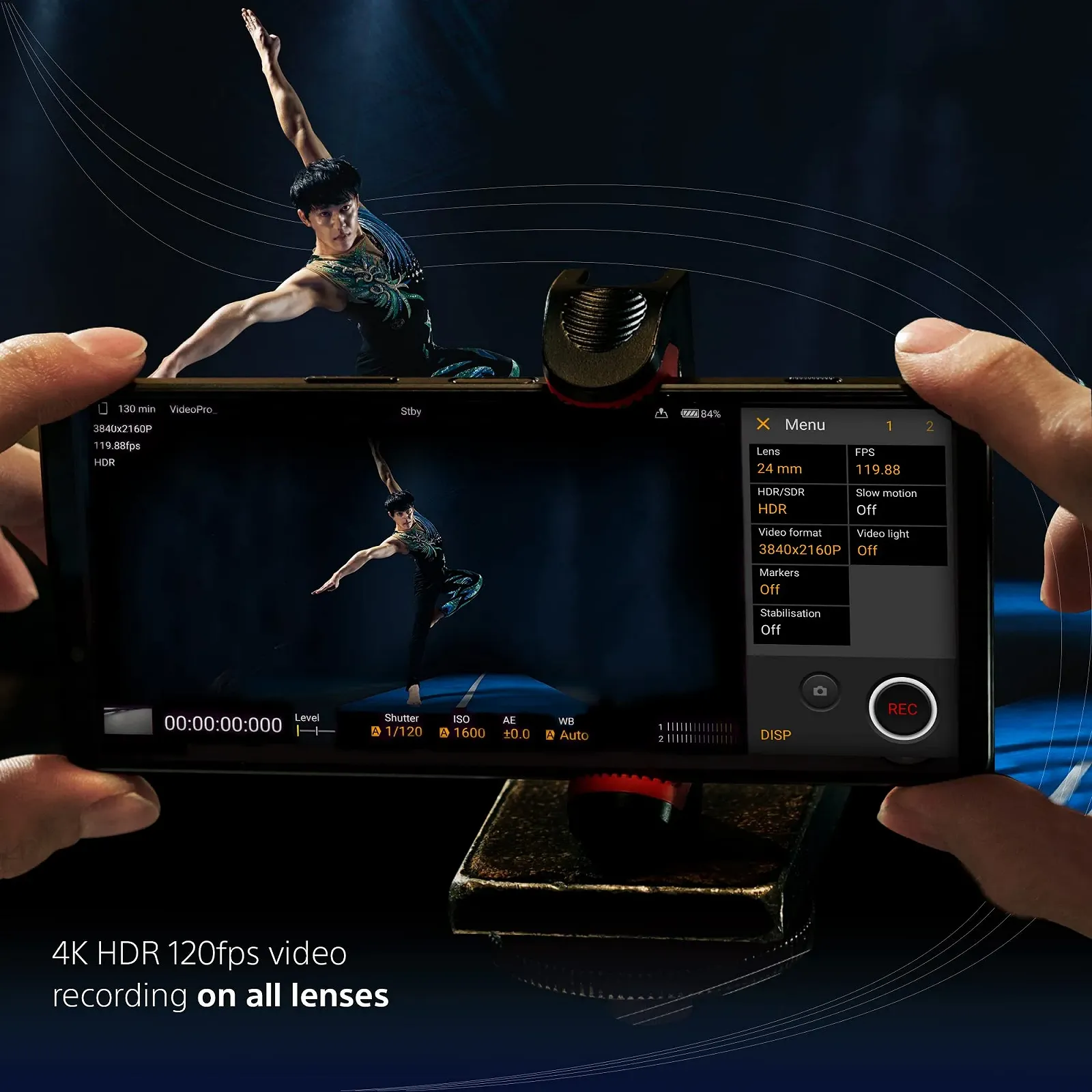Смартфон Sony Xperia 1 IV 256 GB Пурпурный, фото №5
