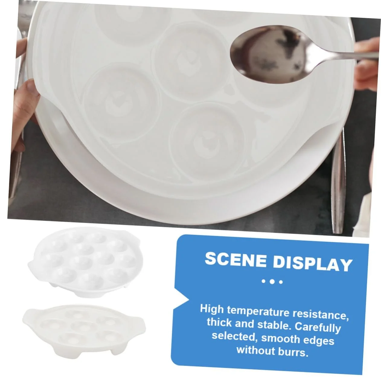 Форма для равликів GALPADA керамічна з ручками 2 шт., фото №5