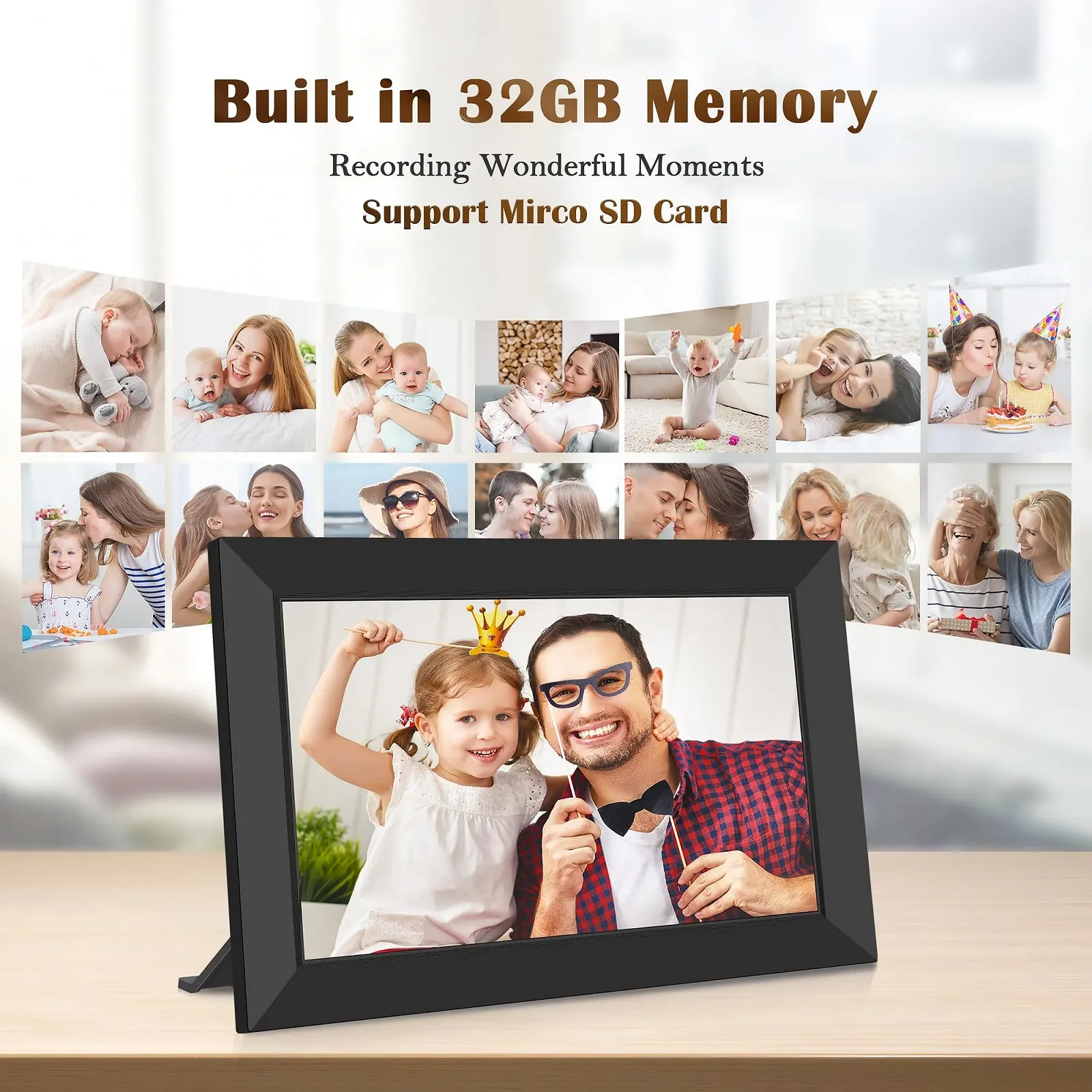 Цифровая фоторамка WONNIE Frameo 10.1 дюйма WLAN 32.0 GB, фото №5