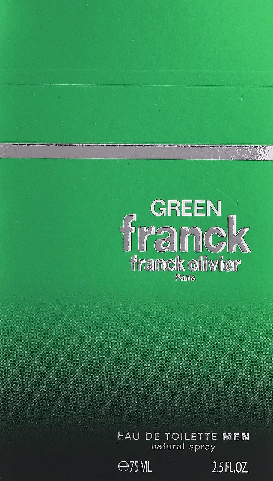Туалетная вода Franck Olivier Franck Green 75 мл (мужская), фото №2