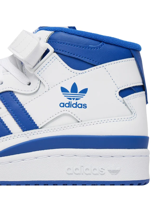 Кроссовки Adidas Forum Mid белые, фото №5