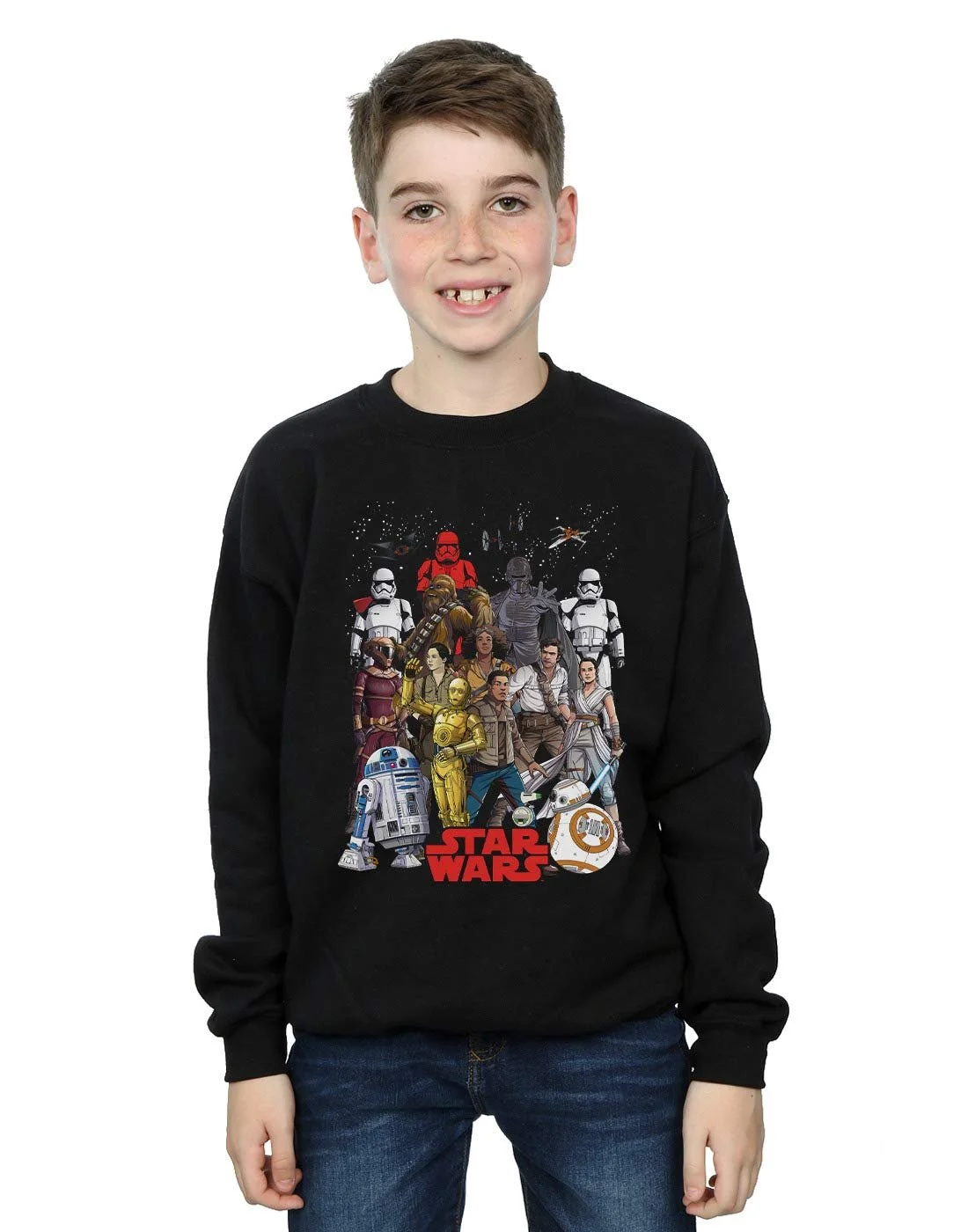 Світшот Star Wars The Rise of Skywalker Колаж персонажів, фото №1