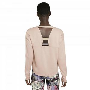 Лонгслів Nike Long Sleeve Top Dusty Rose W S synthetic.ua - Фото 1